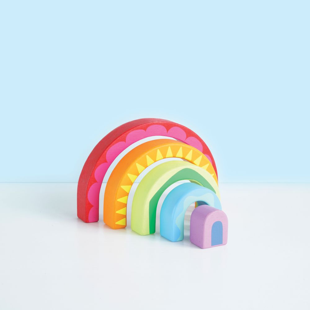 Le Toy Van - Rainbow Tunnel Toy - Preschool