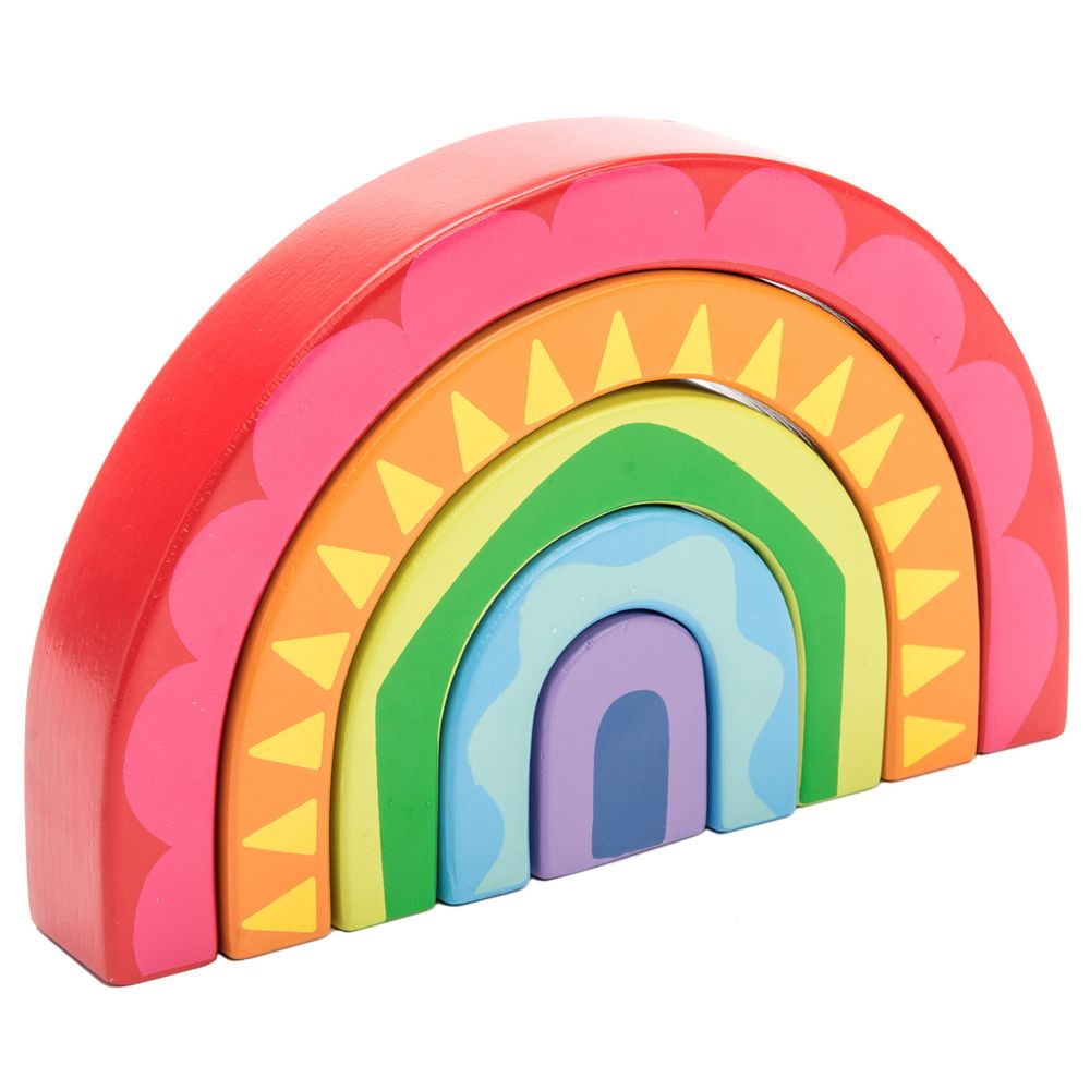 Le Toy Van - Rainbow Tunnel Toy - Preschool