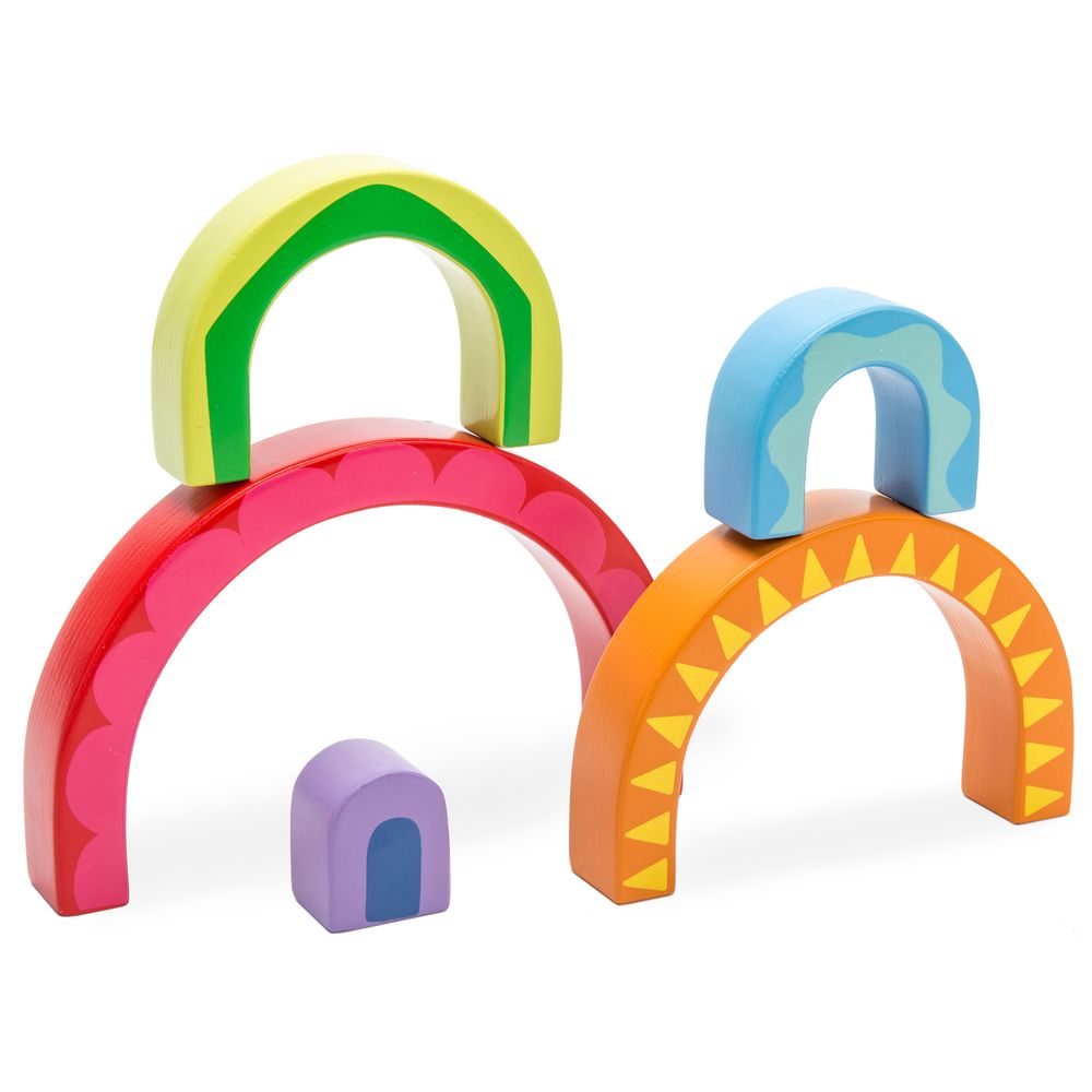 Le Toy Van - Rainbow Tunnel Toy - Preschool