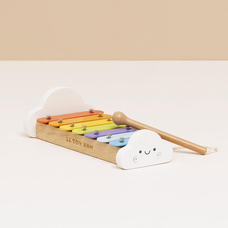 Le Toy Van - Rainbow Wooden Xylophone - Music