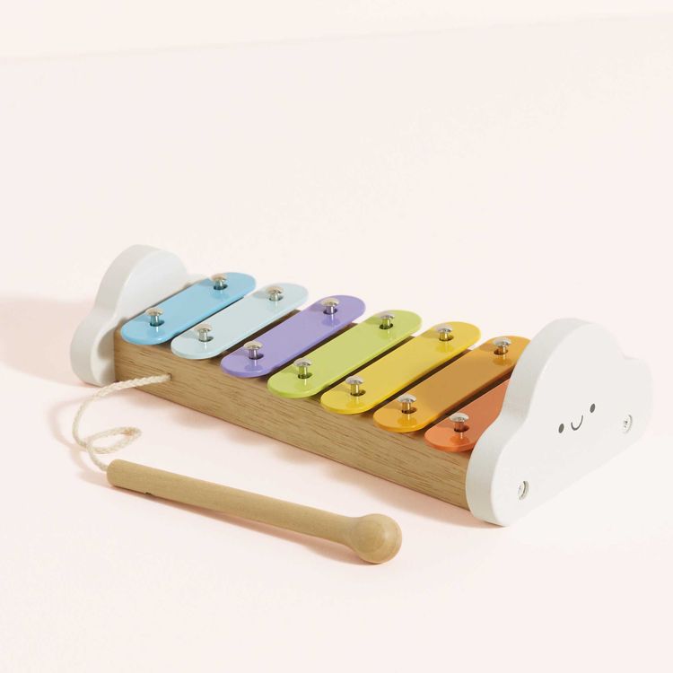 Le Toy Van - Rainbow Wooden Xylophone - Music