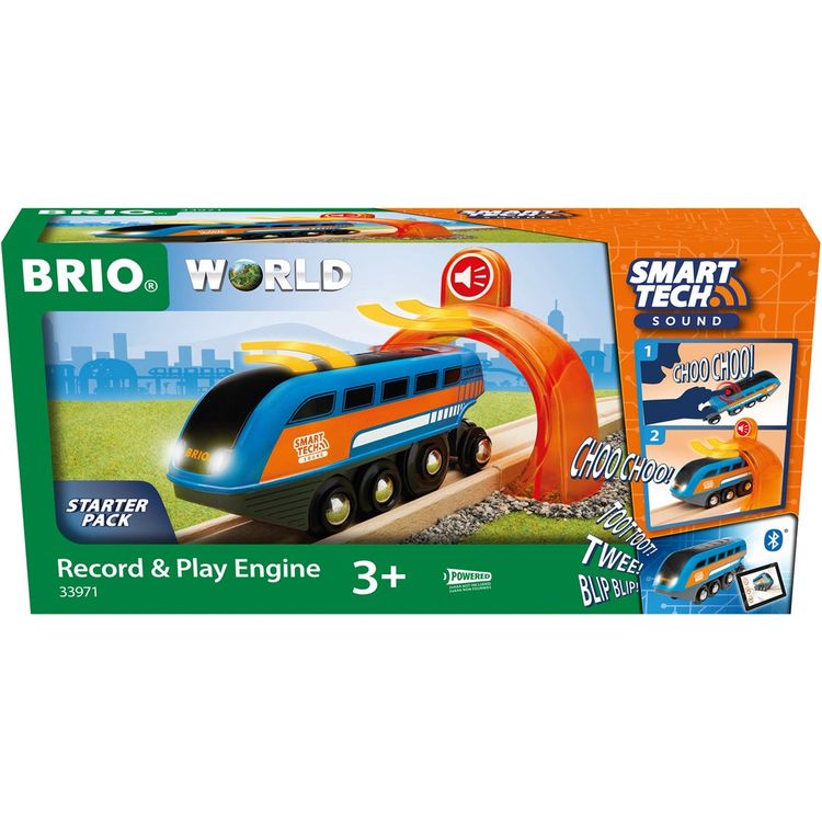 Brio - Record & Play Train Engine - Preschool