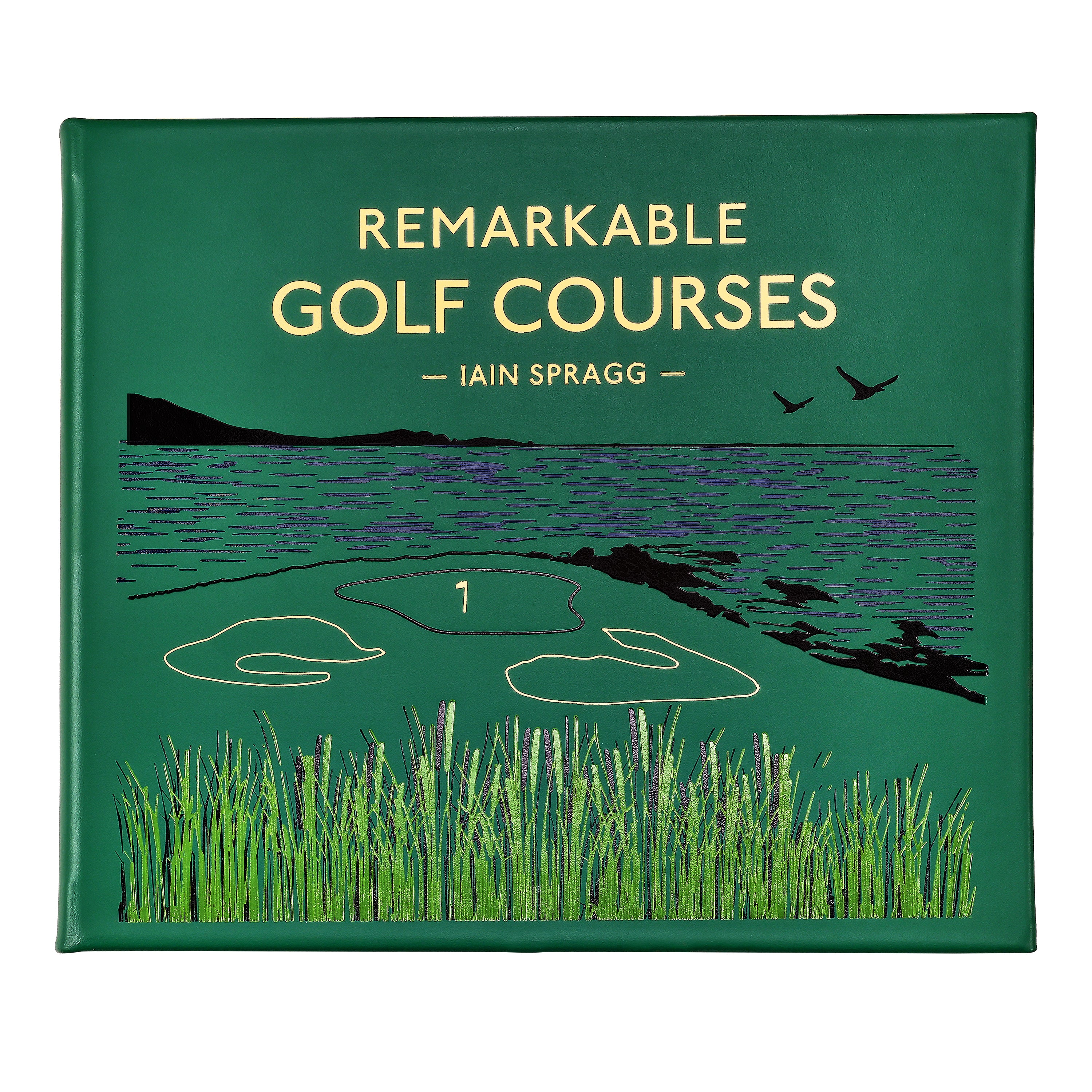 Graphic Image - Remarkable Golf Courses Book Leather Edition - Books