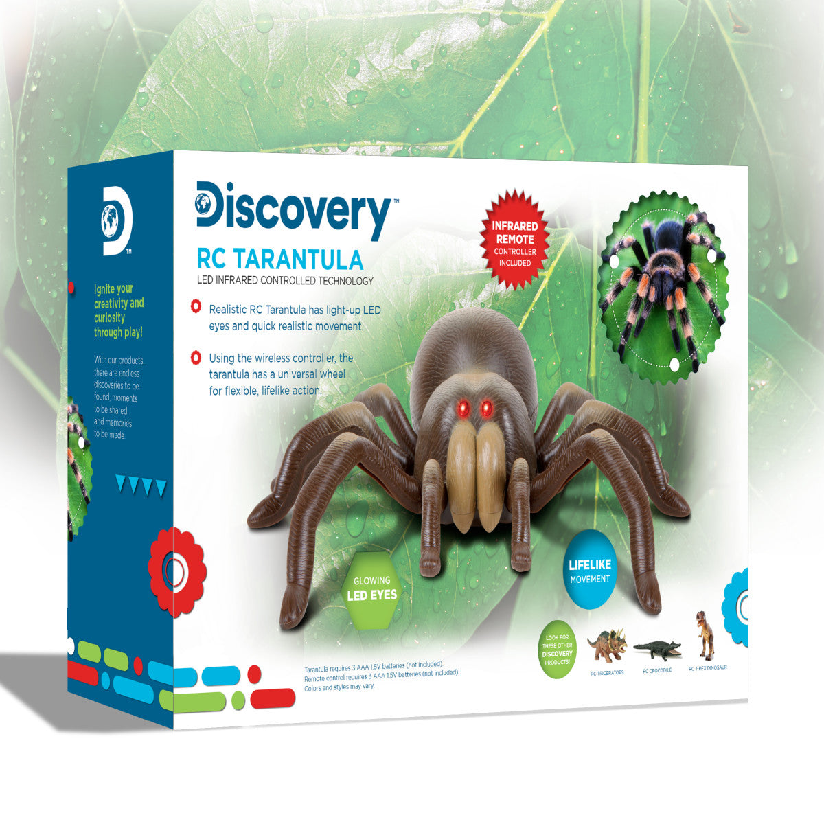 Discovery - Remote Control Tarantula Spider - STEM