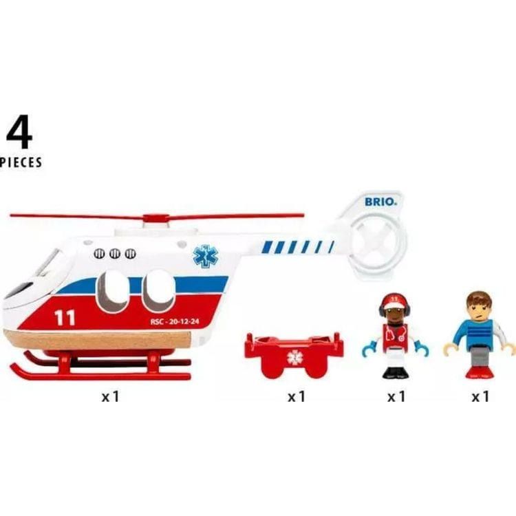 Brio - Rescue Helicopter - Preschool