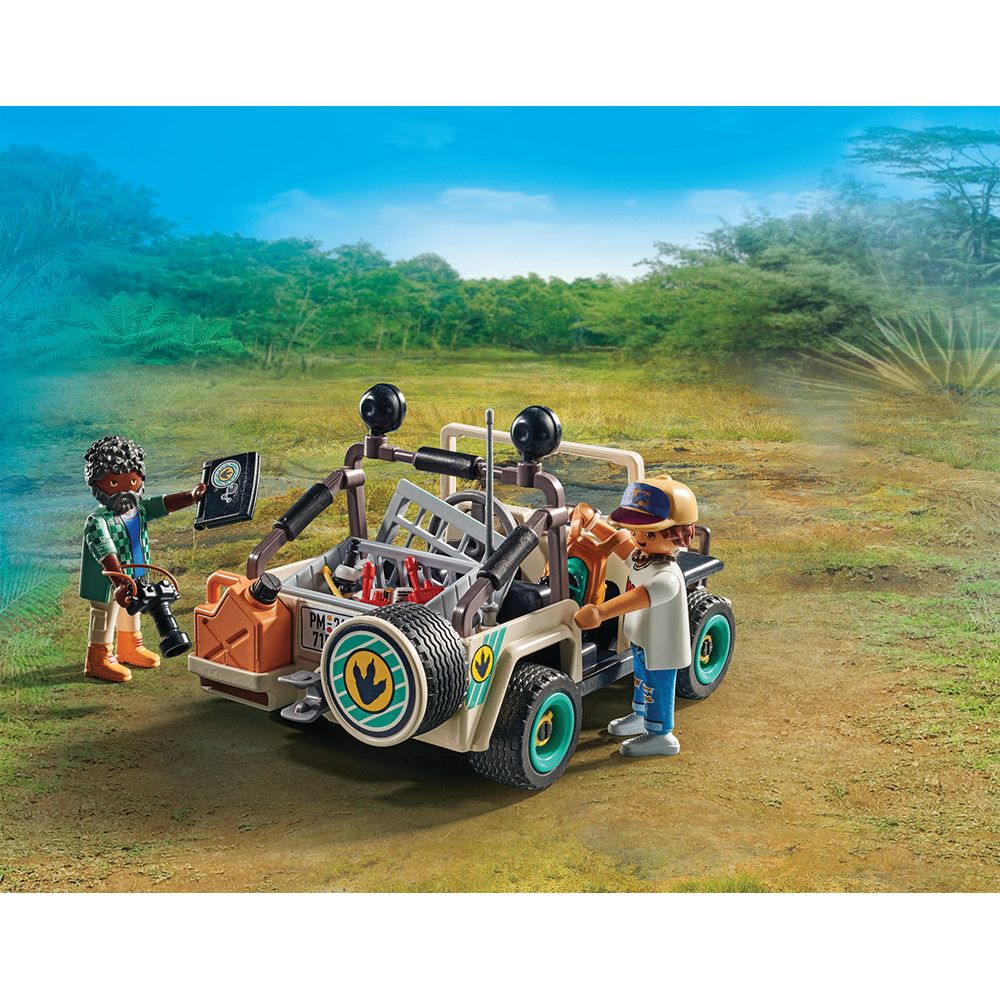 Playmobil - Research Camp with Dinosaurs Playset - Preschool