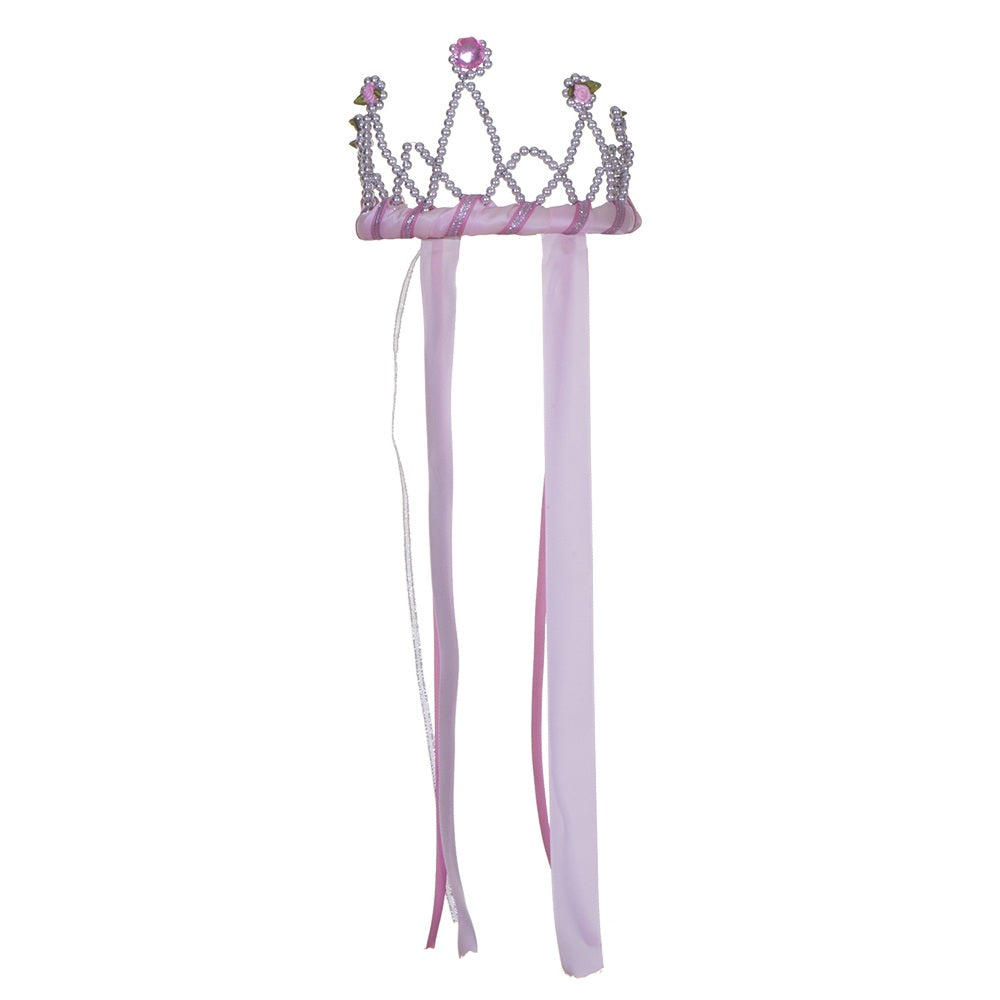 Great Pretenders - Ribbon Tiara - Light Pink - Dress up