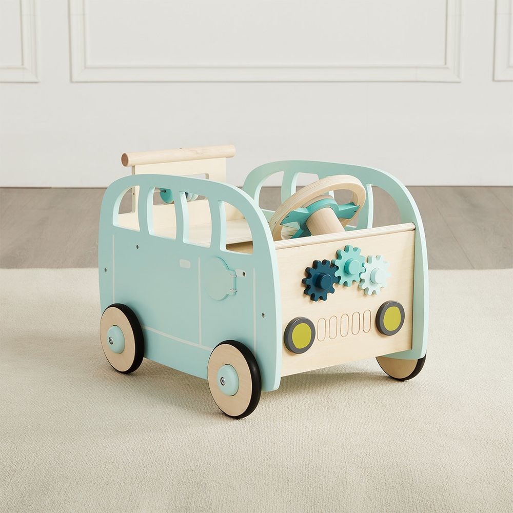 Wonder & Wise - Ride & Stride Push Toy & Scooter - Preschool