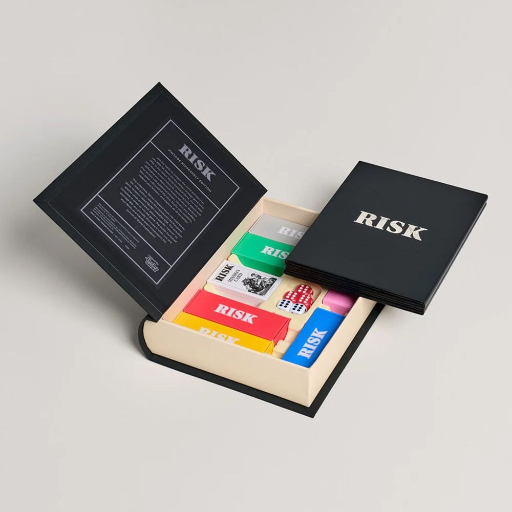 WS Game Company - Risk Vintage Bookshelf Edition - Games