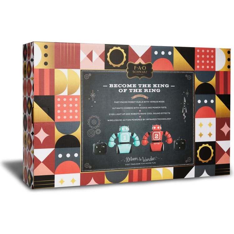 FAO Schwarz Vehicles Robot Knockout RC Boxing Set