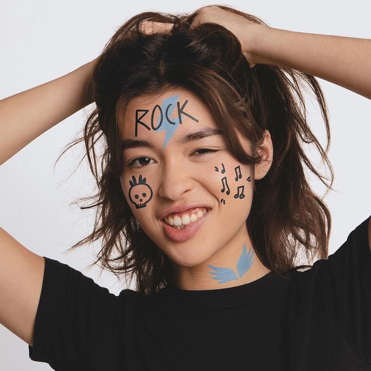 Nailmatic - Rock 'N Roll Tattoo Pen Set for Kids - Trend Accessories
