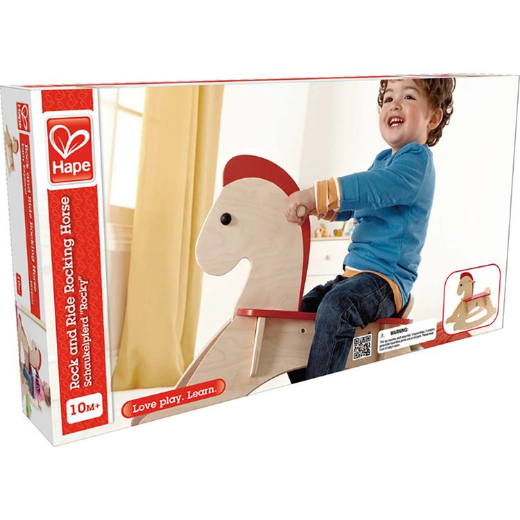 Hape - Rock and Ride Rocking Horse - Preschool