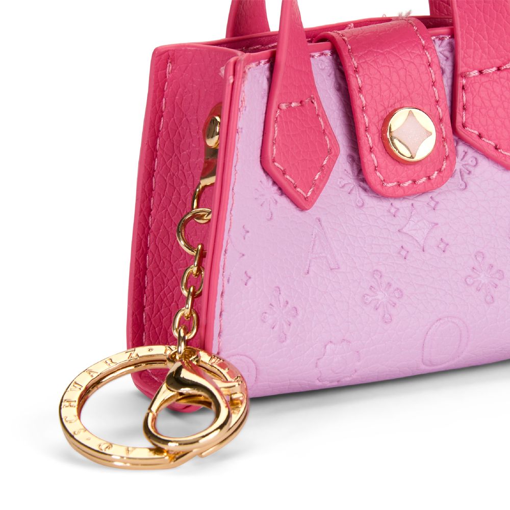 FAO Schwarz - Rockefeller Mini Top Handle Tote Bag Charm - Fashion Activity and Roleplay