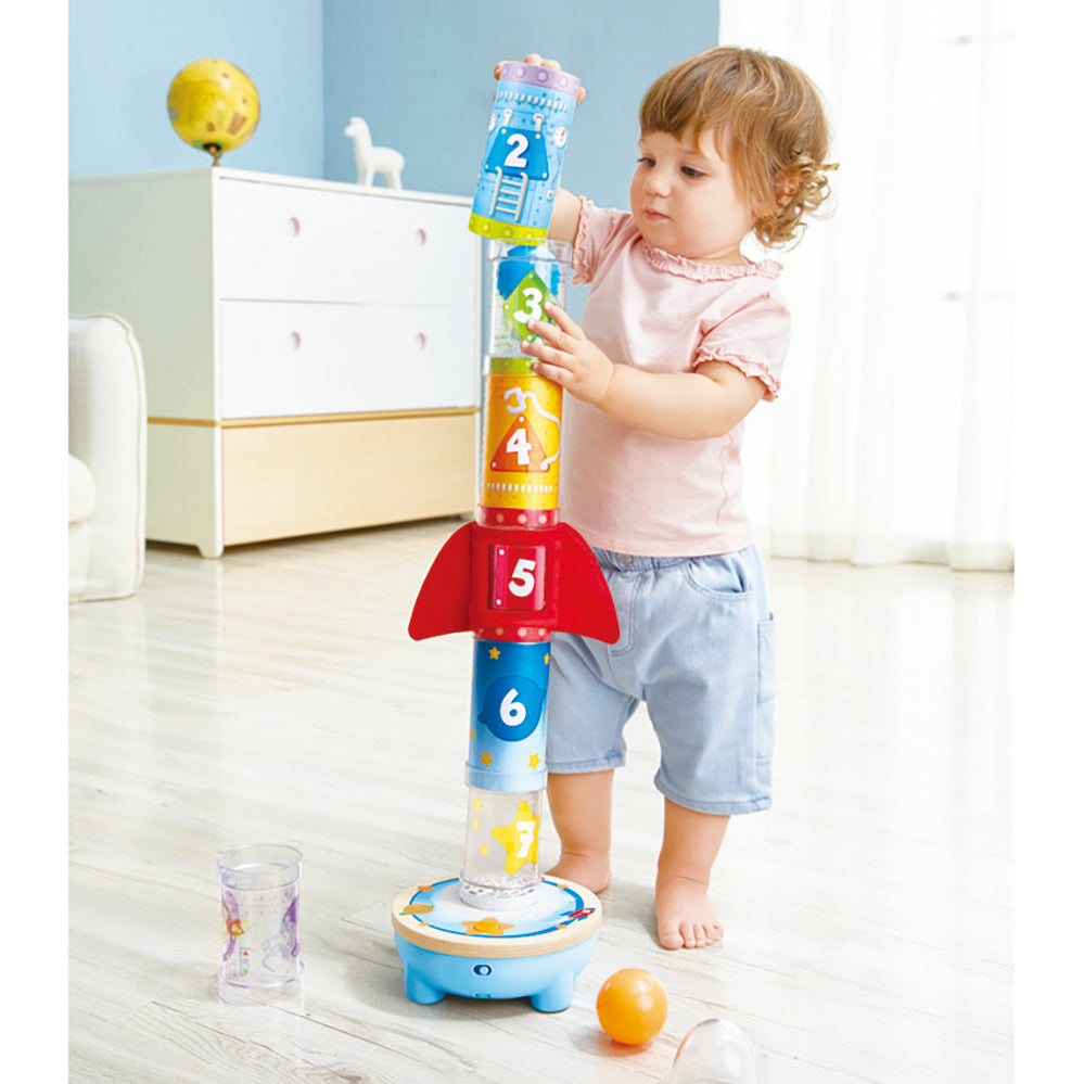 Hape - Rocketball Air Stacker Toy - Preschool