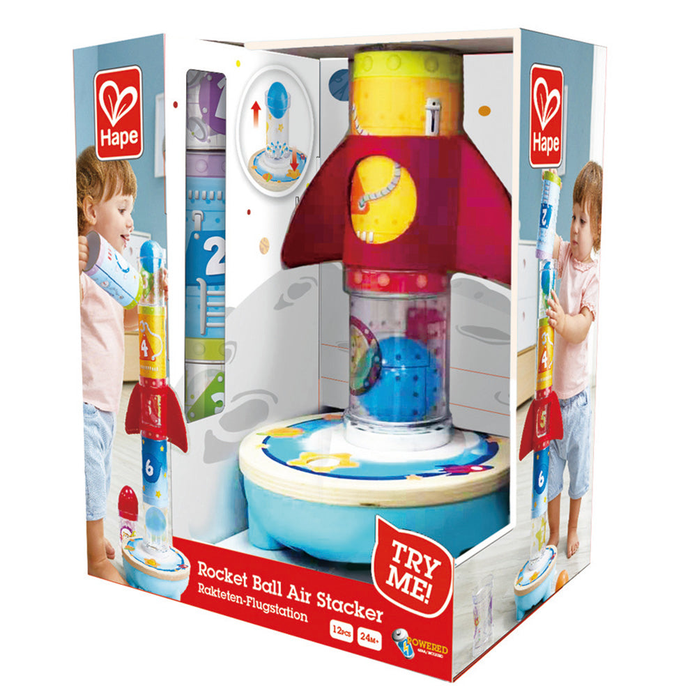 Hape - Rocketball Air Stacker Toy - Preschool