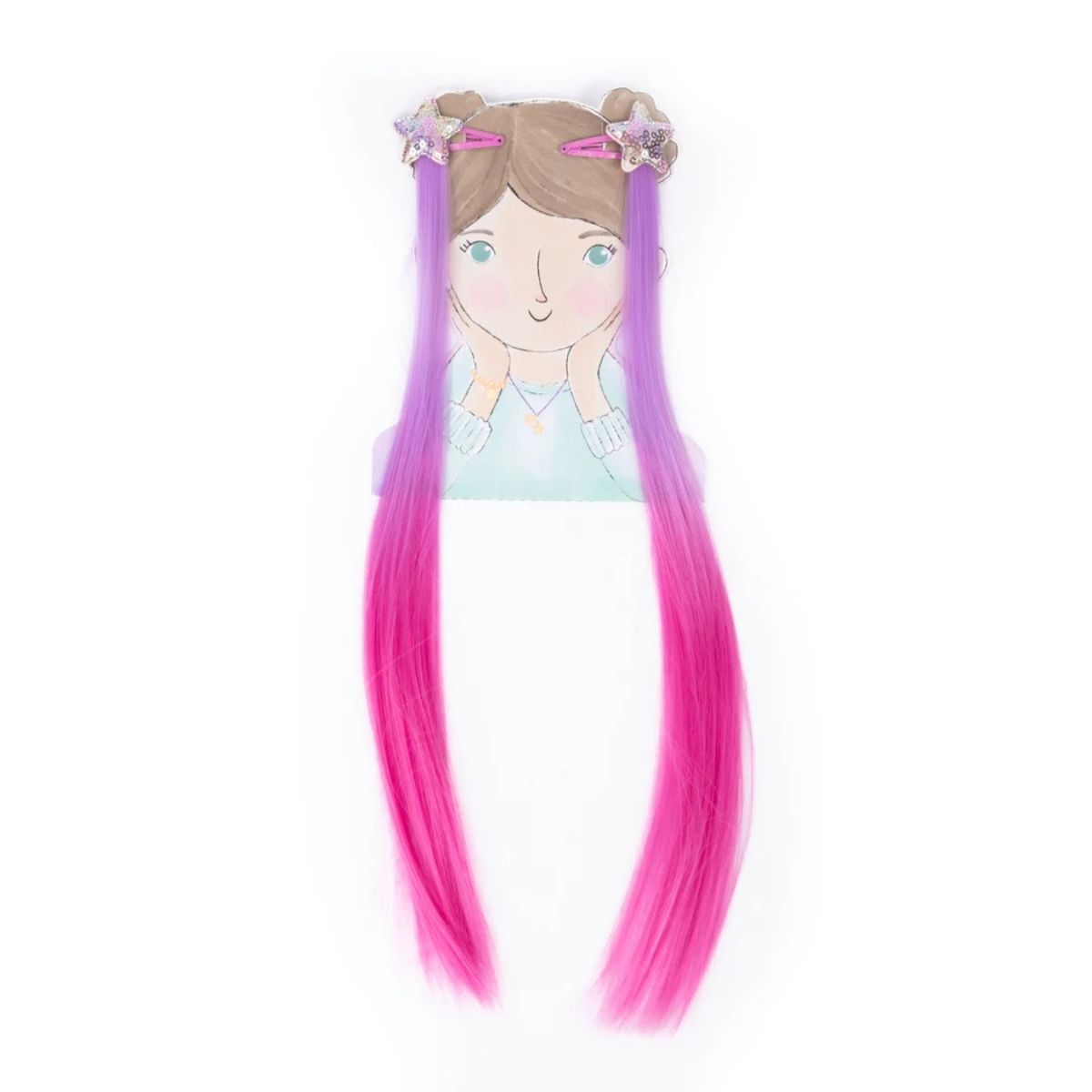 Great Pretenders - Rodeo Drive Multi Color Clip In Extensions - Dress up