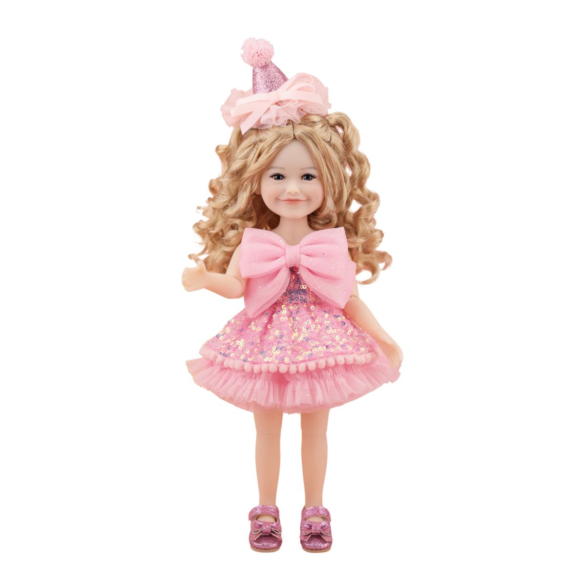 Birthday Siblies Doll - Fair Skin, Pink Dress