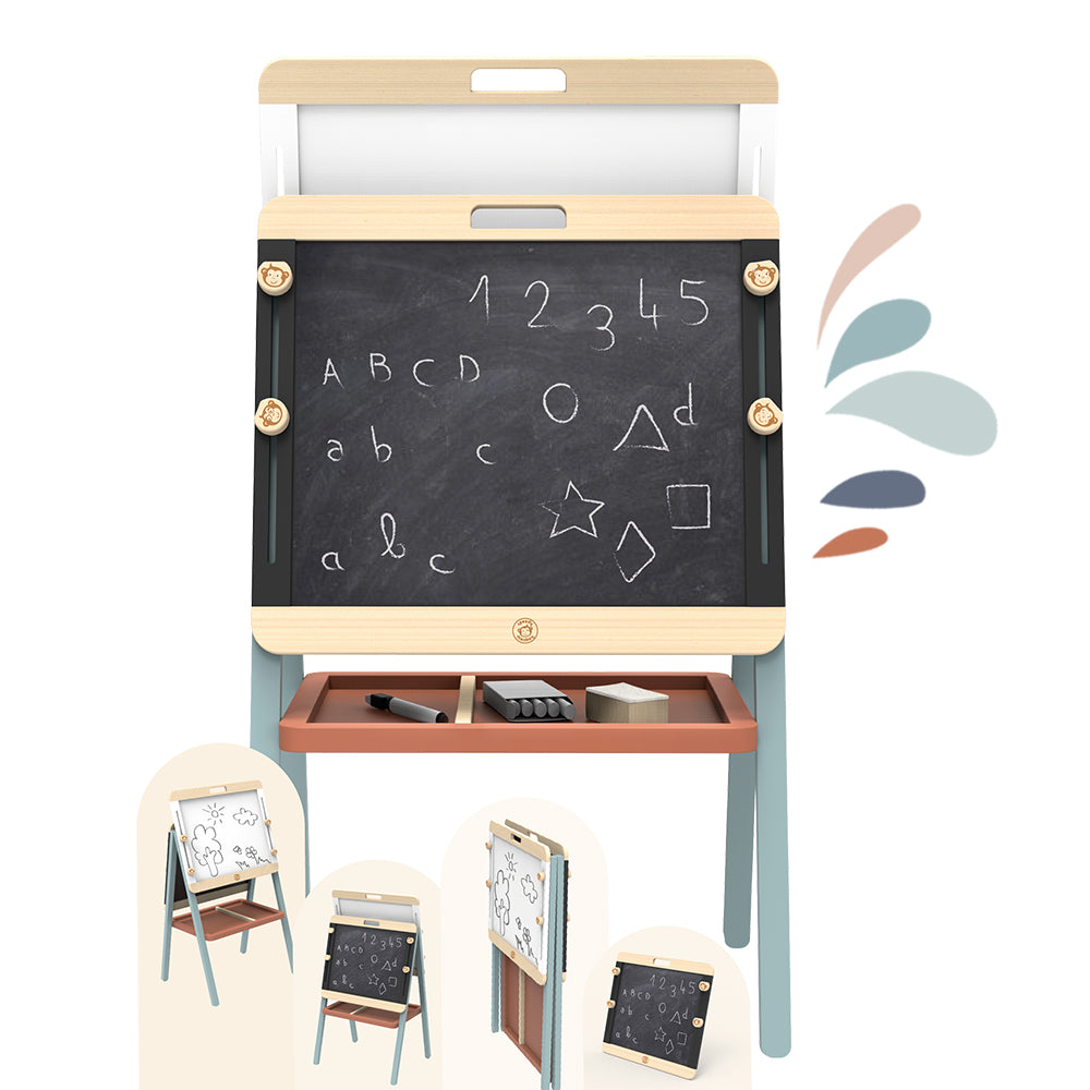Adjustable Wooden Double Sided Easel