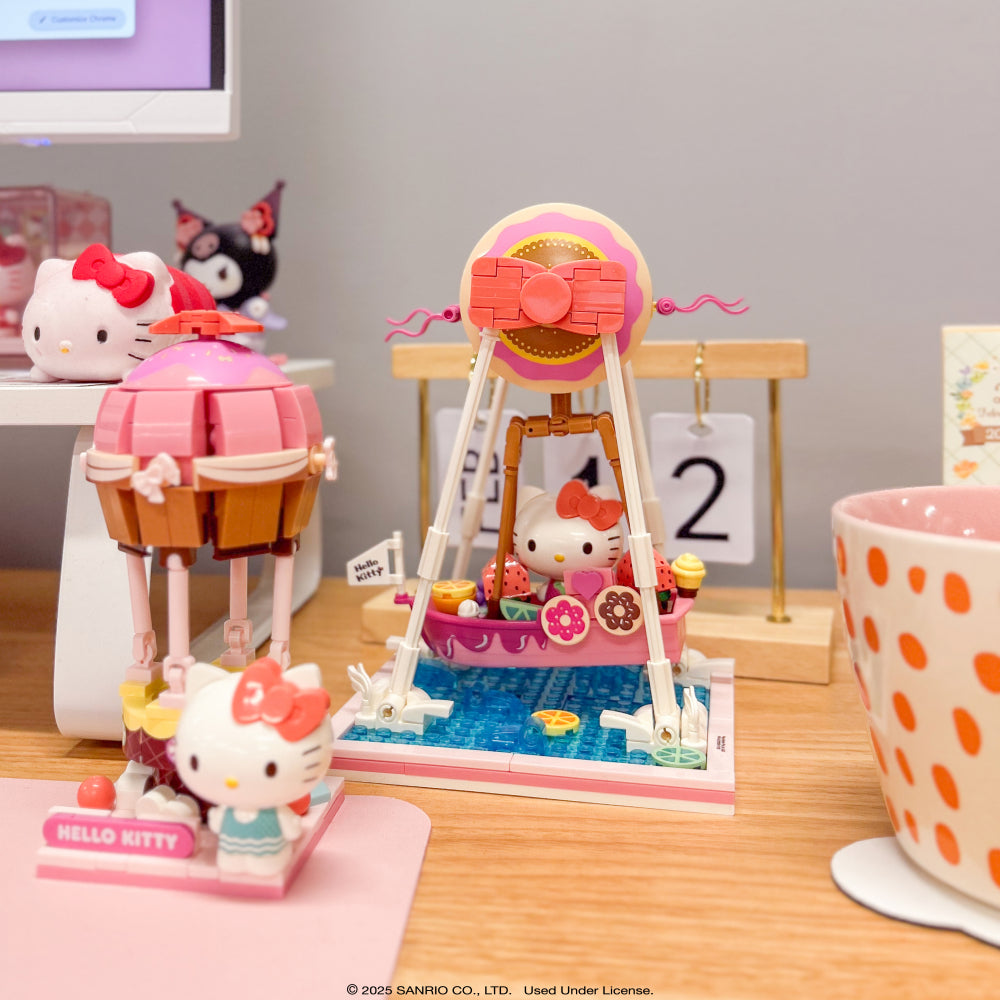 Sanrio - Sanrio Building Blocks Summer Wunderland - Hello Kitty Donut Ship - World Of Sanrio