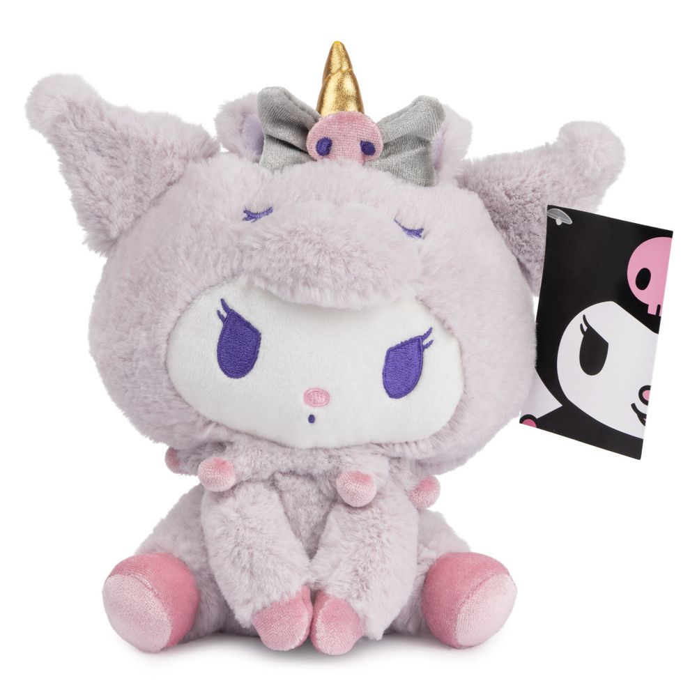 Gund - Sanrio Kuromi Unicorn Plush - 6” - World Of Sanrio