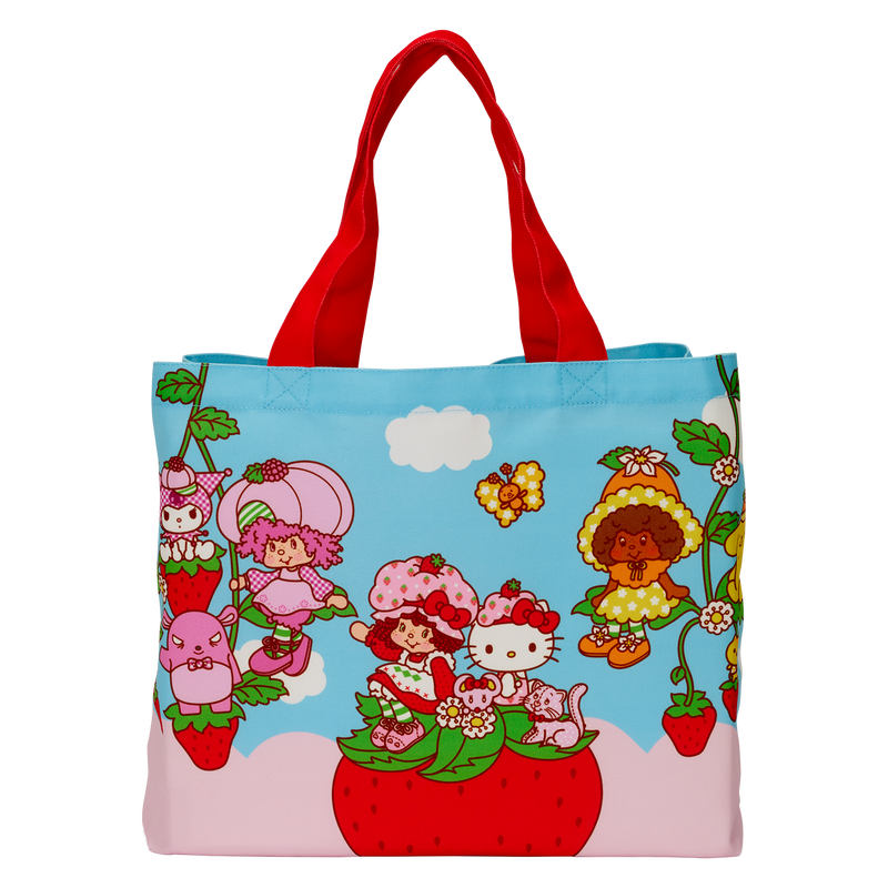 Sanrio Hello Kitty Friends x Strawberry Shortcake Canvas Tote Bag