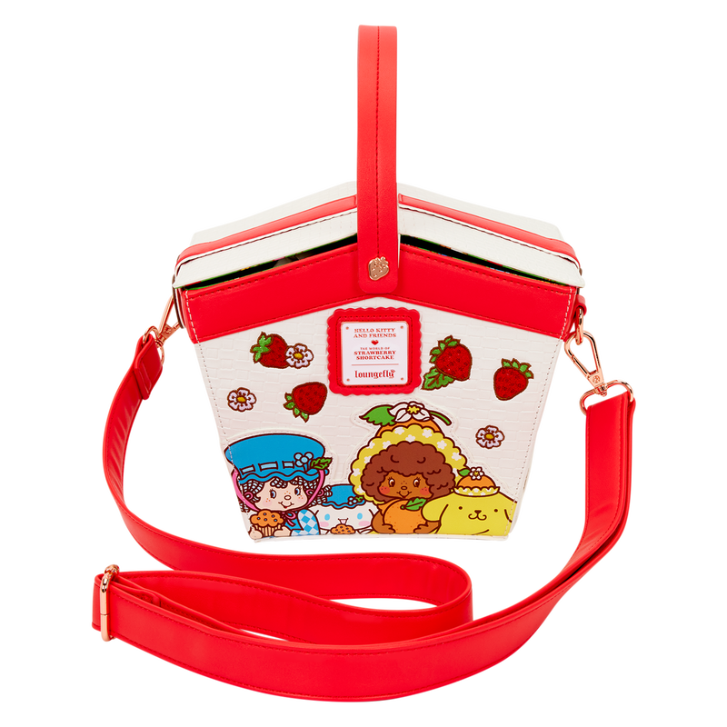 Sanrio Hello Kitty & Friends x Strawberry Shortcake Scented Figural Basket Crossbody Bag