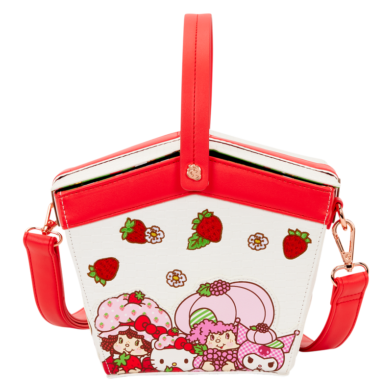 Sanrio Hello Kitty & Friends x Strawberry Shortcake Scented Figural Basket Crossbody Bag