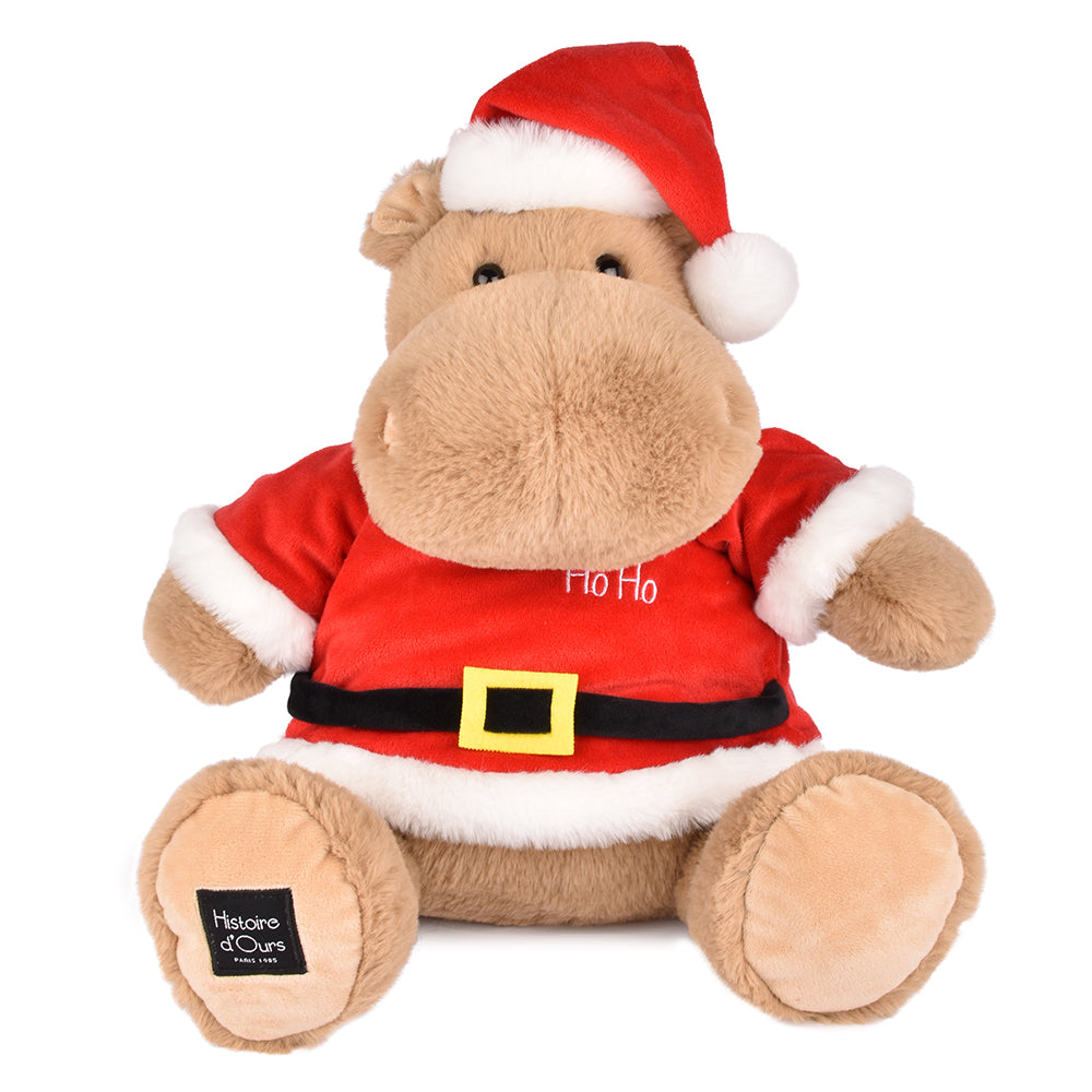 DouDou - Santa Hippo Plush - Plush
