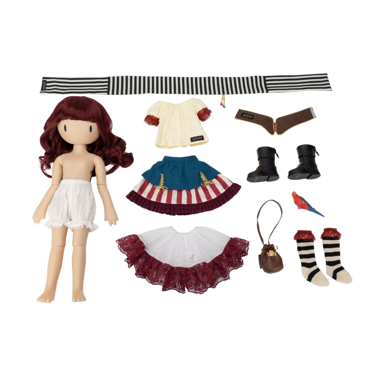 Ruby Red Fashion Friends - Santoro London's Gorjuss x Ruby Red Fashion Friends - Mary Rose Doll - Dolls