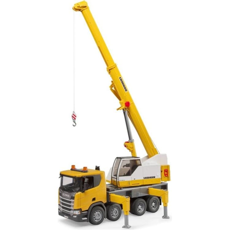 Bruder - Scania Super 560R Liebherr Crane Truck - Vehicles