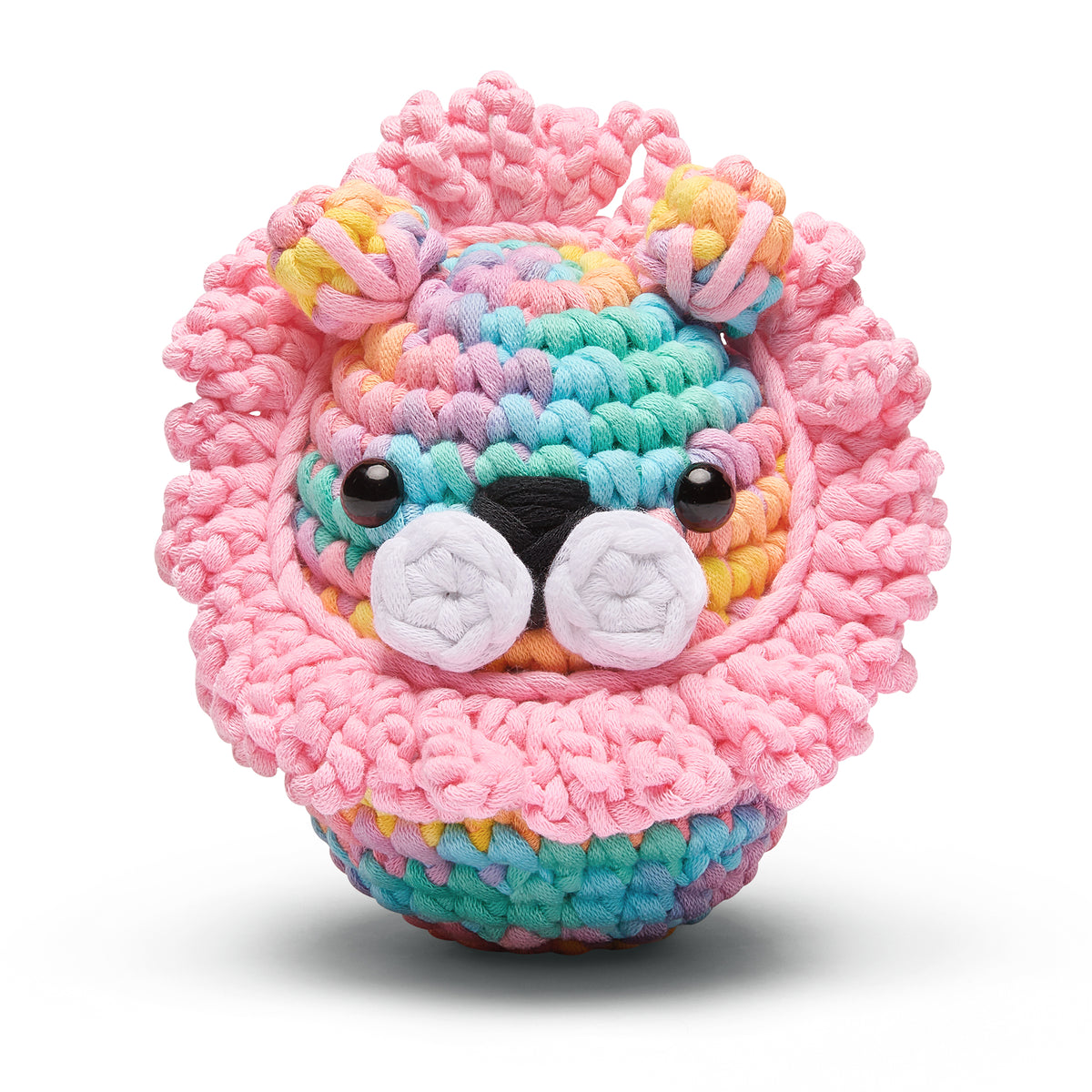 The Woobles - Sebastian the Lion – Pastel Learn to Crochet Kit - Creativity