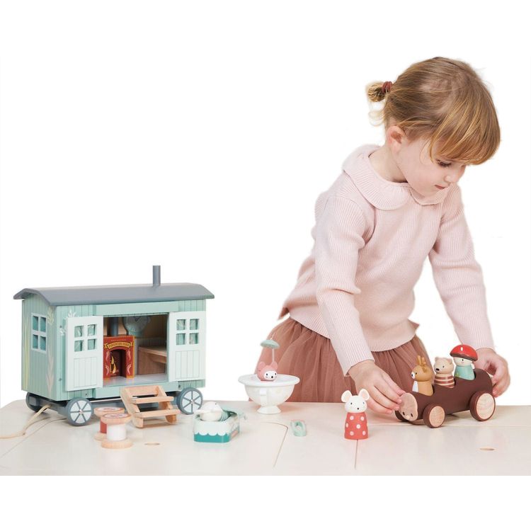Tender Leaf Toys - Secret Meadow Shepherd's Hut - Preschool