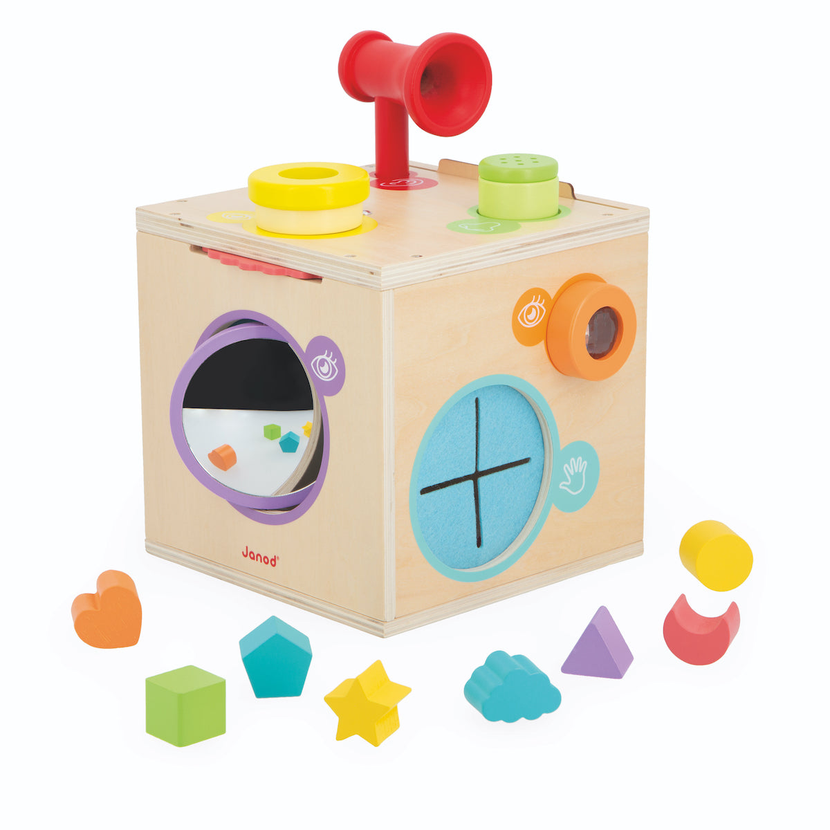 Janod - Sensory Multi-Activity Discovery Box - Infants