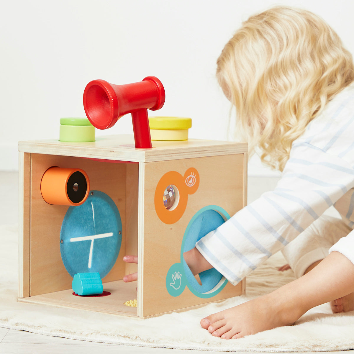 Janod - Sensory Multi-Activity Discovery Box - Infants