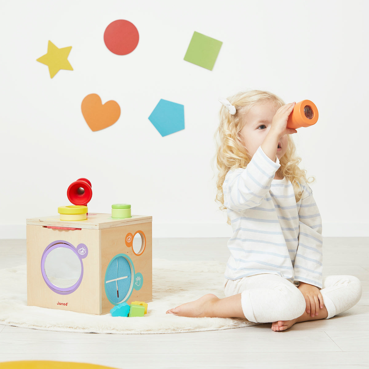 Janod - Sensory Multi-Activity Discovery Box - Infants