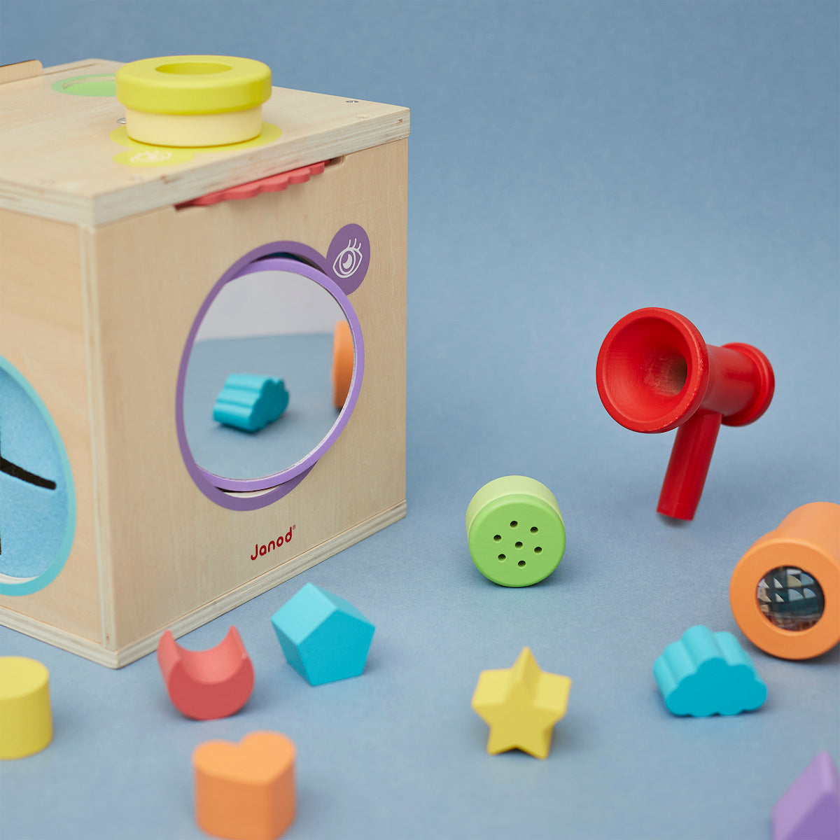 Janod - Sensory Multi-Activity Discovery Box - Infants