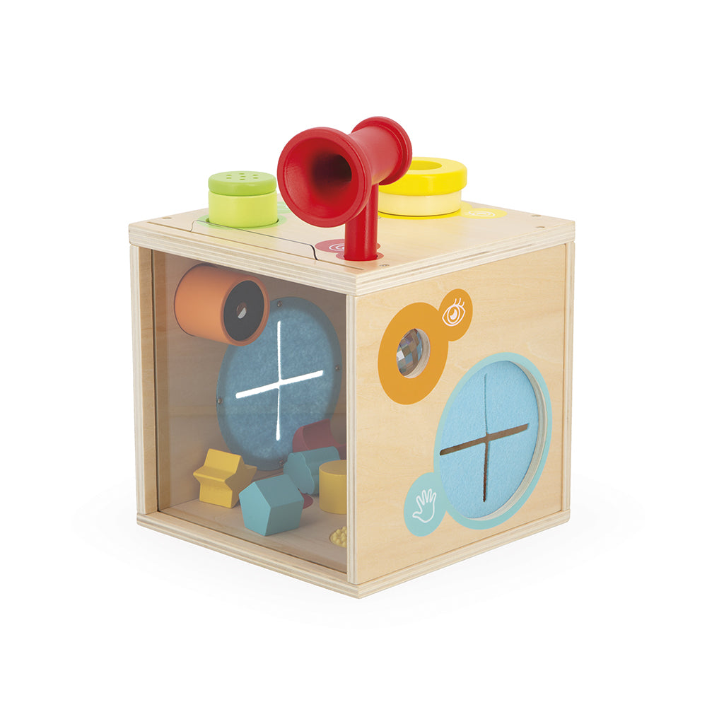 Janod - Sensory Multi-Activity Discovery Box - Infants