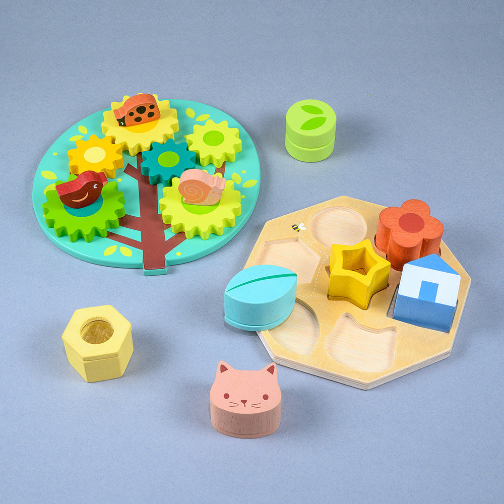 Mentari - Sensory Wood Toy Bundle - Infants