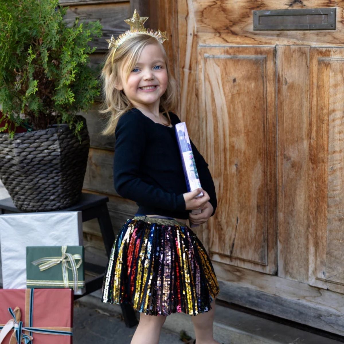 Great Pretenders - Sequins Show Stopper Skirt - Size 4-6 Years - Dress up