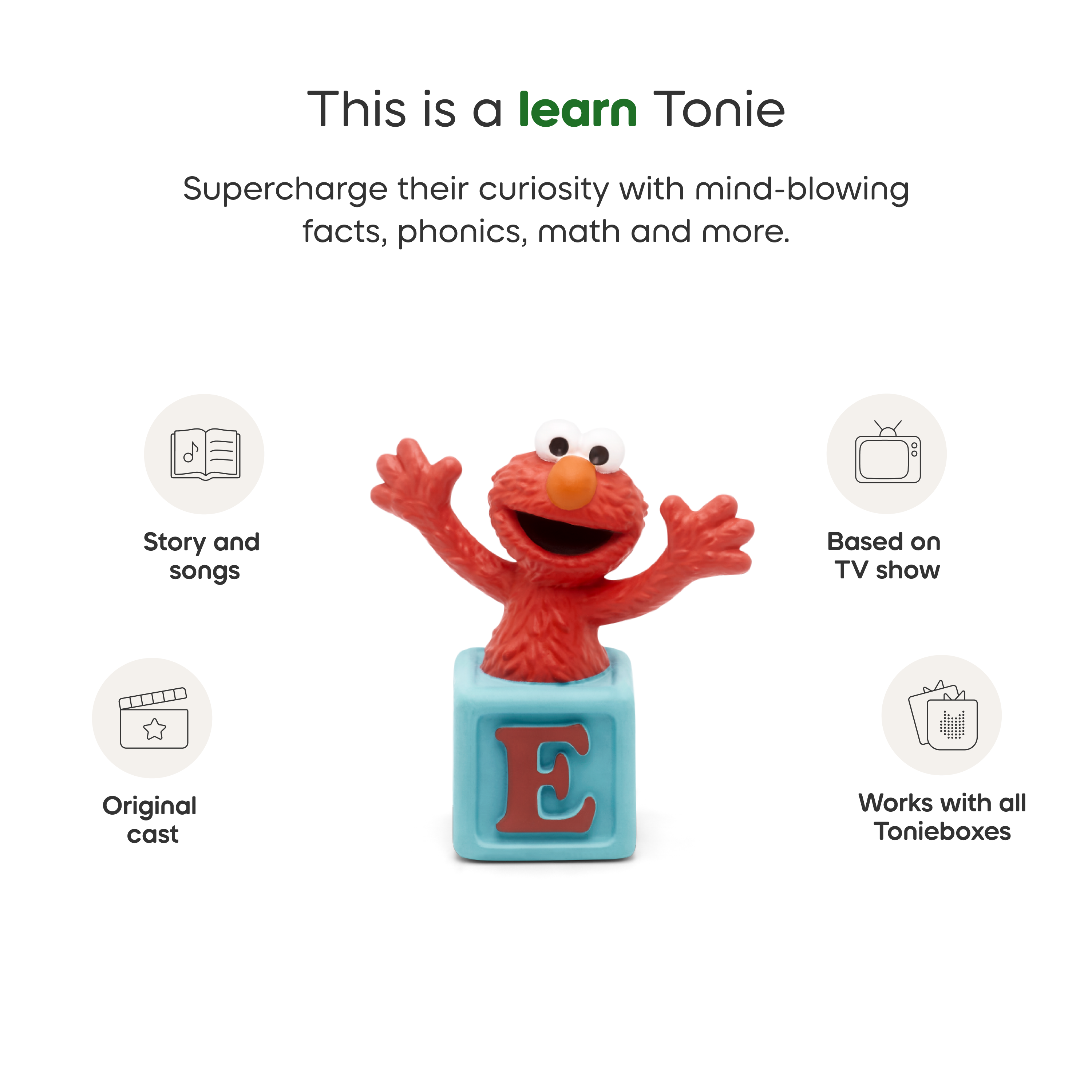 Tonies - Sesame Street: Elmo Tonie - Electronics