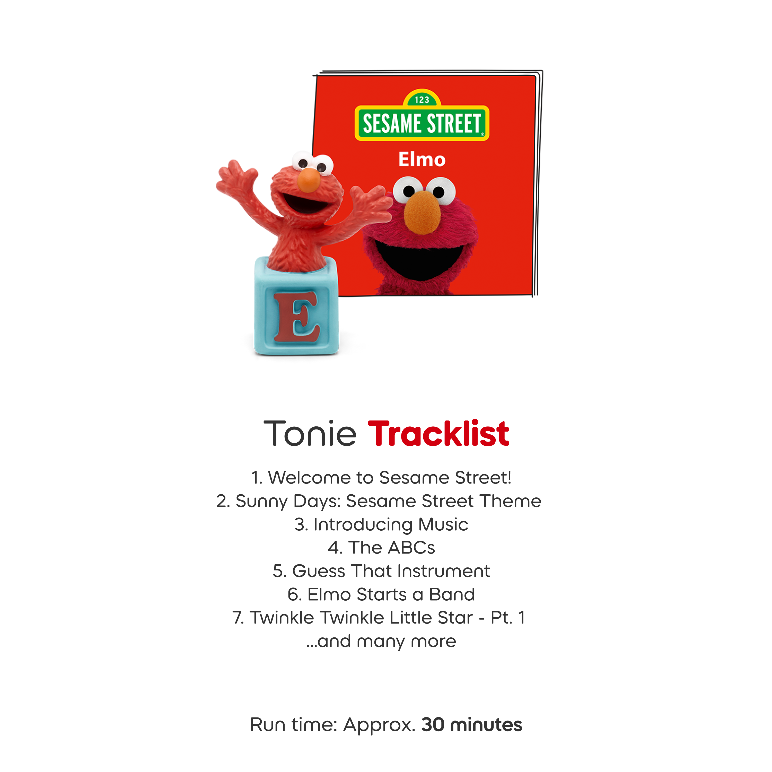 Tonies - Sesame Street: Elmo Tonie - Electronics