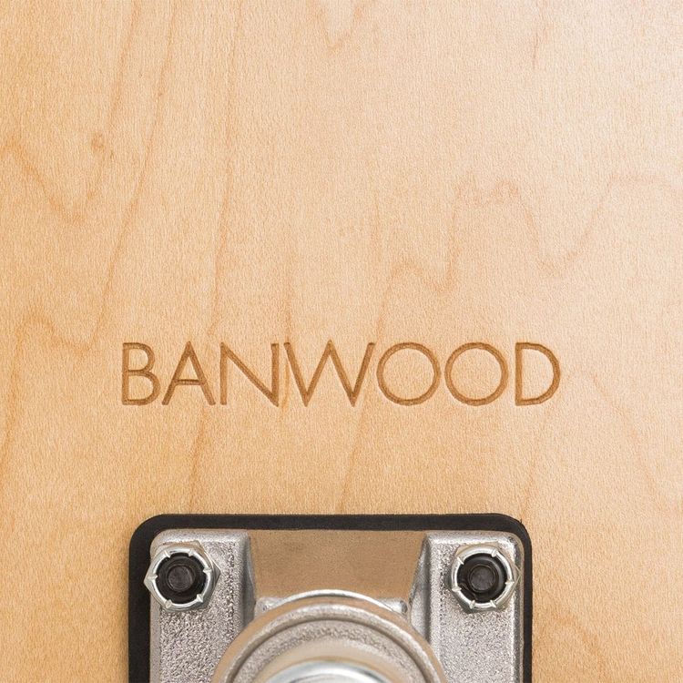 Banwood - Skateboard - Green Stripe - Outdoor