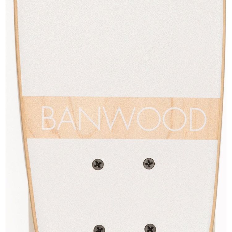 Banwood - Skateboard - White - Outdoor