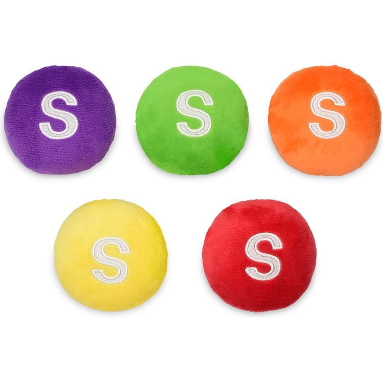 iscream FAO Schweetz Skittles Pillow Plush Set