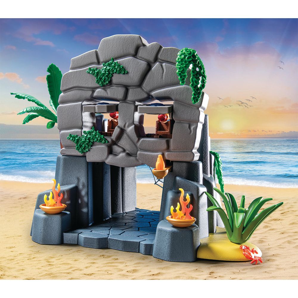 Playmobil - Skull Island Playset - Preschool
