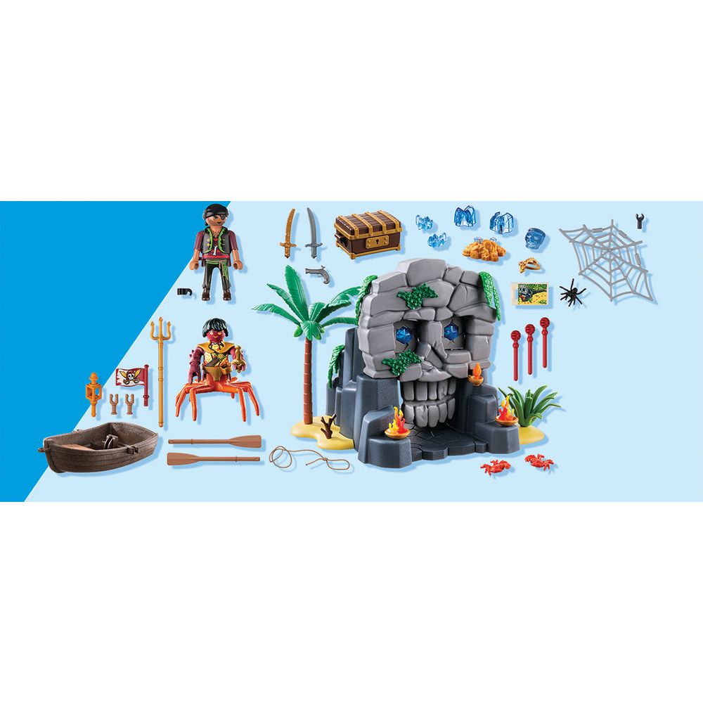 Playmobil - Skull Island Playset - Preschool