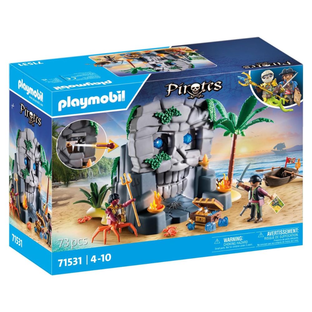 Playmobil - Skull Island Playset - Preschool