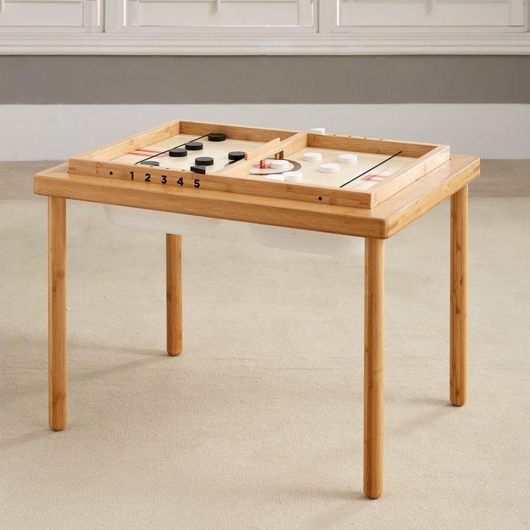 Wonder & Wise - Sling-A-Ling Wooden Table Hockey Game - Preschool