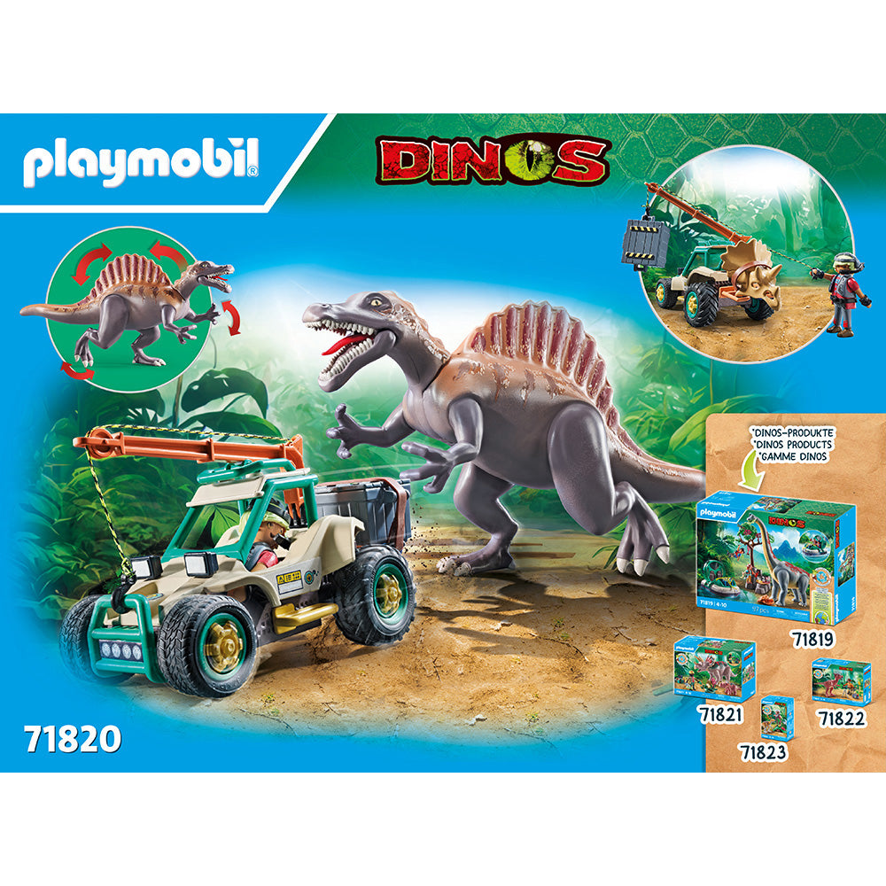 Playmobil - Spinosaurus Attack Playset - Preschool