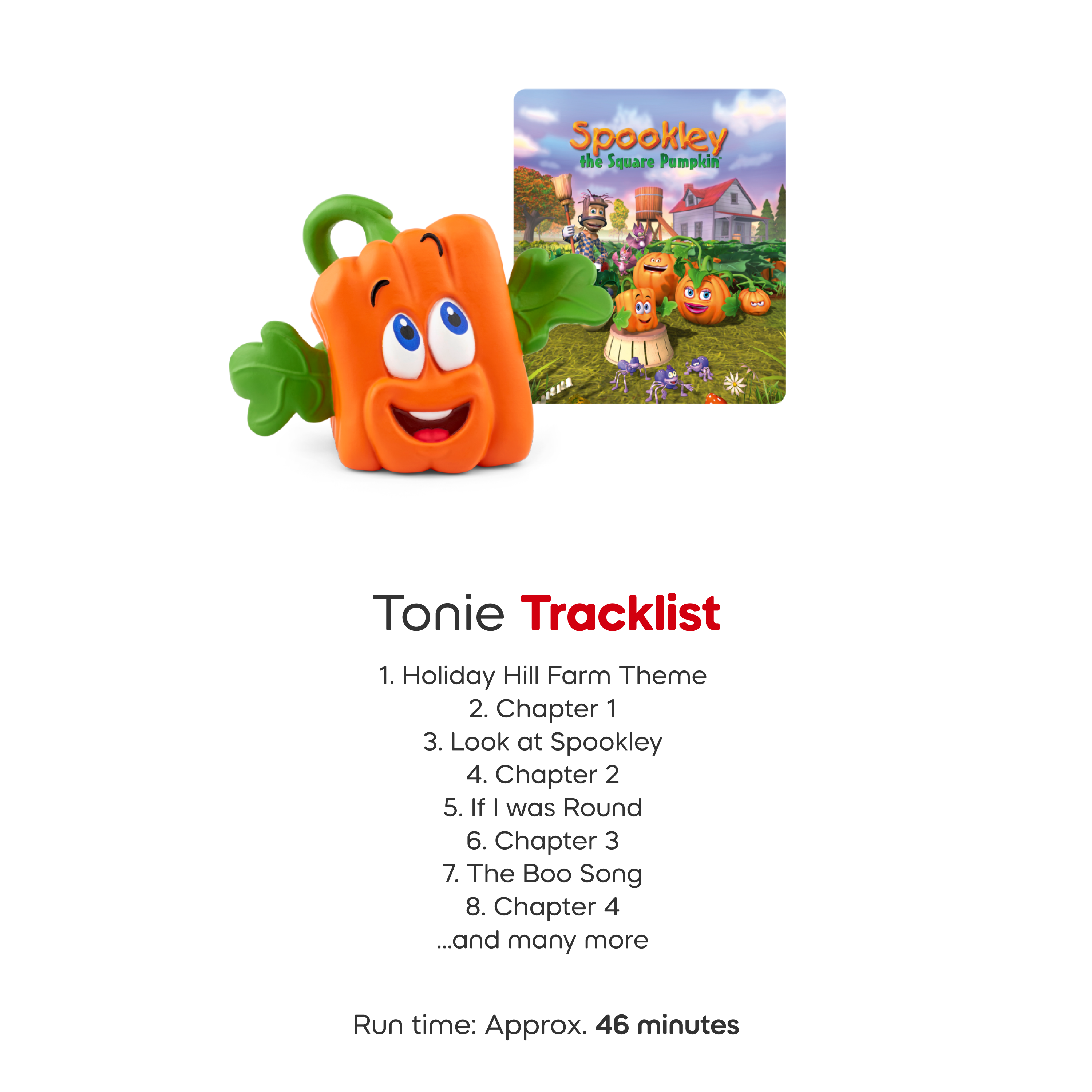 Tonies - Spookley the Square Pumpkin Tonie - Electronics